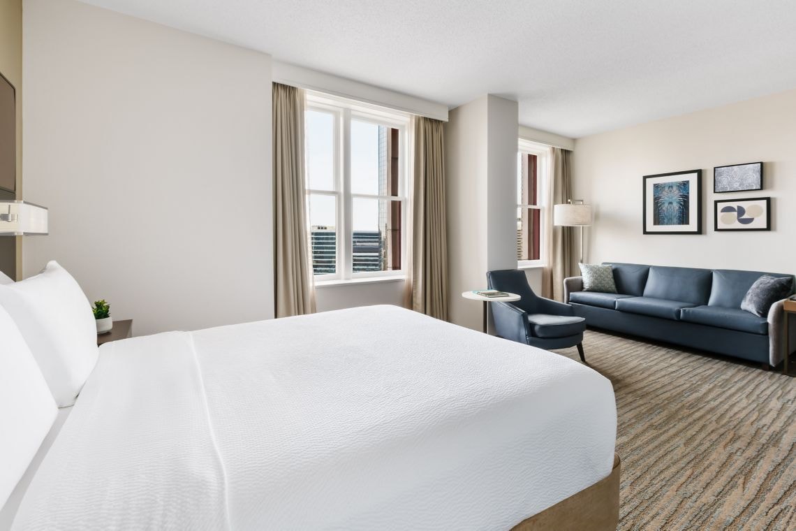 Marriott hotel room